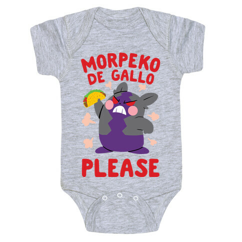 Morpeko De Gallo Please Baby One-Piece