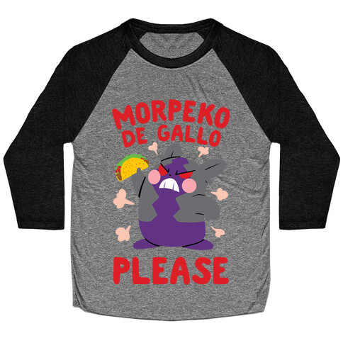 Morpeko De Gallo Please Baseball Tee