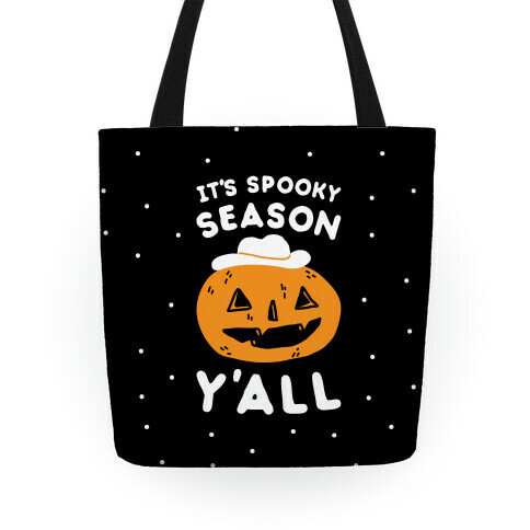 It's Spooky Season Y'all Tote