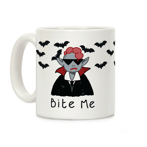 Bite Me Vampire Coffee Mug