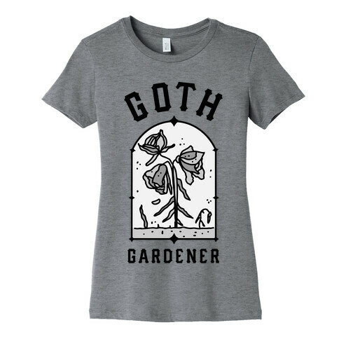 Goth Gardener Womens T-Shirt