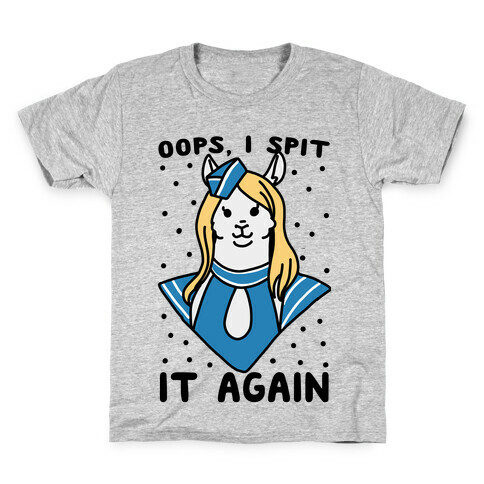 Oops, I Spit It Again Kids T-Shirt