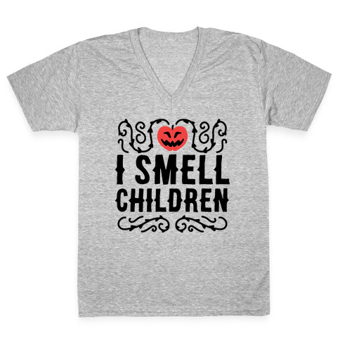 I Smell Children - Hocus Pocus V-Neck Tee Shirt