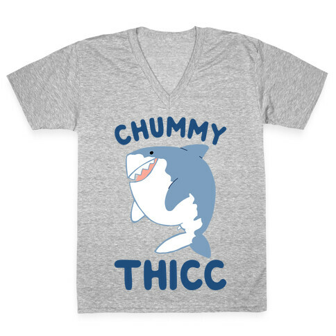 Chummy Thicc V-Neck Tee Shirt