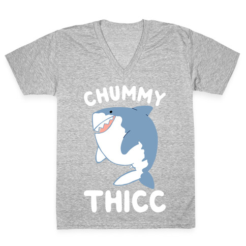 Chummy Thicc V-Neck Tee Shirt