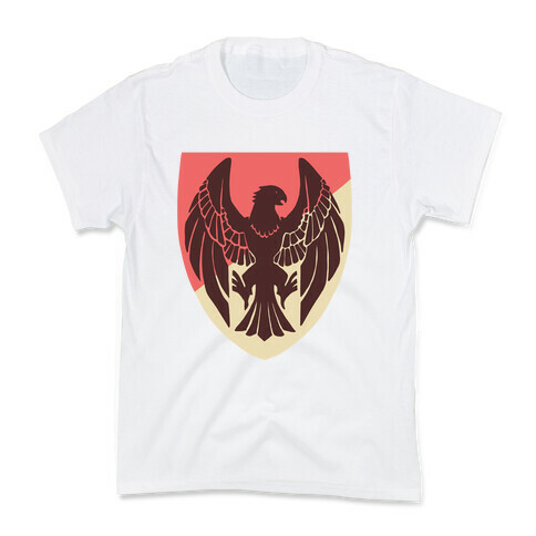 Black Eagles Crest - Fire Emblem Kids T-Shirt