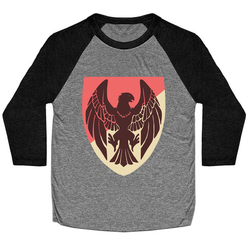 Black Eagles Crest - Fire Emblem Baseball Tee