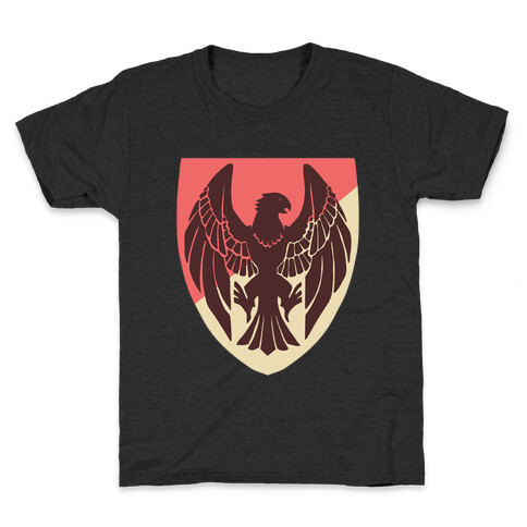 Black Eagles Crest - Fire Emblem Kids T-Shirt