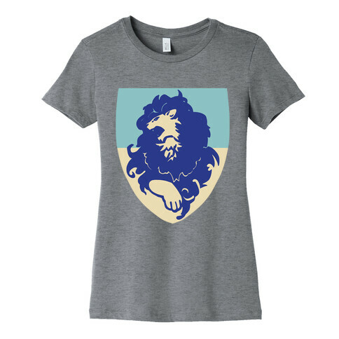 Blue Lion Crest - Fire Emblem Womens T-Shirt