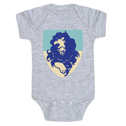 Blue Lion Crest - Fire Emblem Baby One-Piece