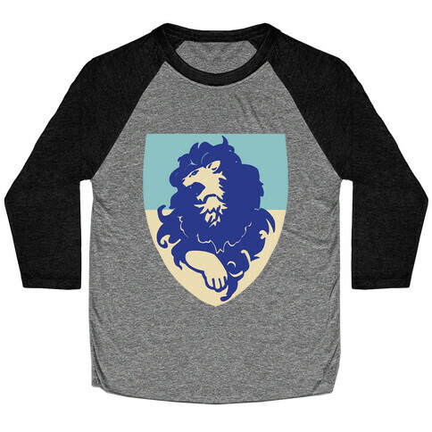 Blue Lion Crest - Fire Emblem Baseball Tee