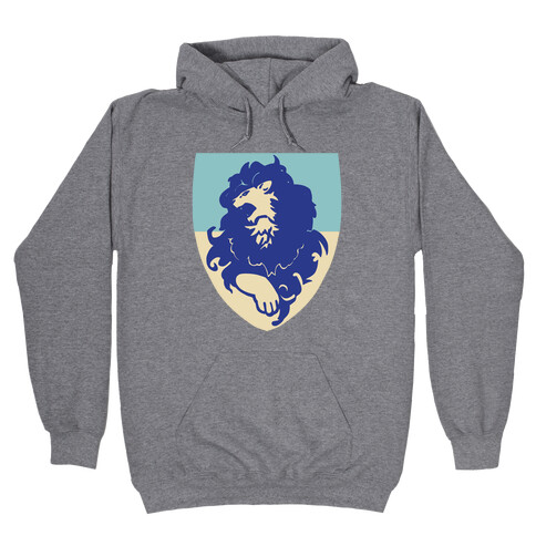 Blue Lion Crest - Fire Emblem Hooded Sweatshirt