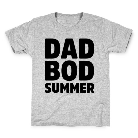 Dad Bod Summer Parody Kids T-Shirt
