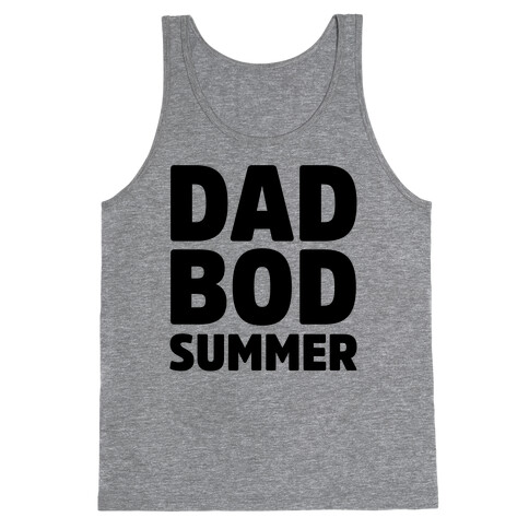 Dad Bod Summer Parody Tank Top