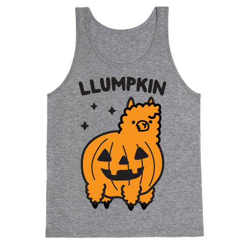 Llumpkin Llama Pumpkin Tank Top