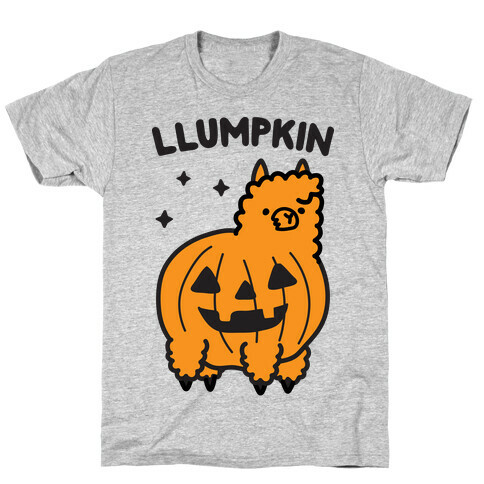Llumpkin Llama Pumpkin T-Shirt