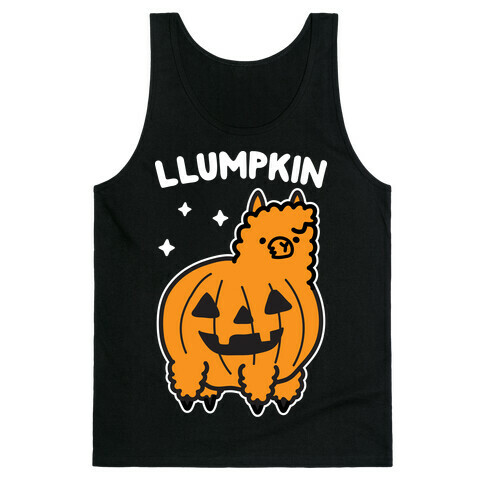 Llumpkin Llama Pumpkin Tank Top