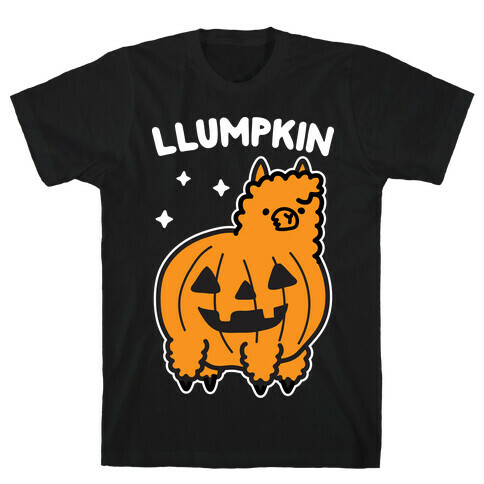 Llumpkin Llama Pumpkin T-Shirt