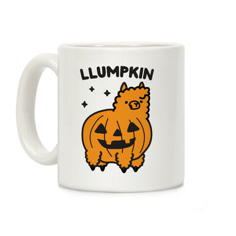 Llumpkin Llama Pumpkin Coffee Mug