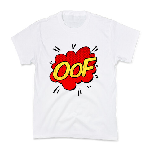 OOF Comic Sound Effect Kids T-Shirt