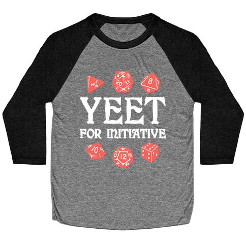 Yeet For Initiative Baseball Tee