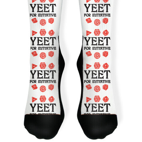 Yeet For Initiative Sock
