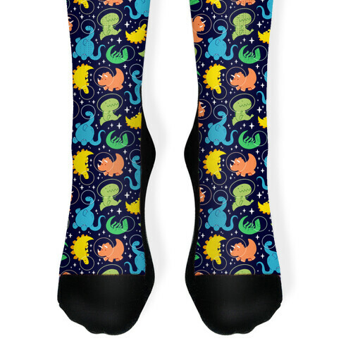 Space Dinos Sock