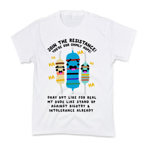 Join the Resistance  Kids T-Shirt