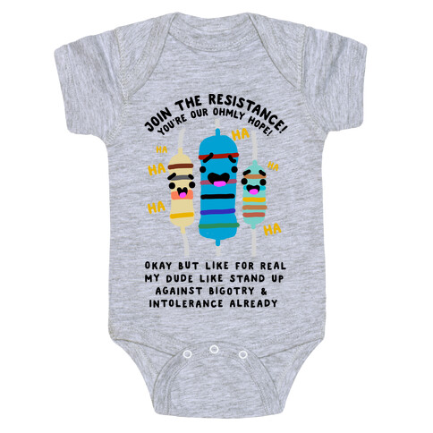 Join the Resistance  Baby One-Piece