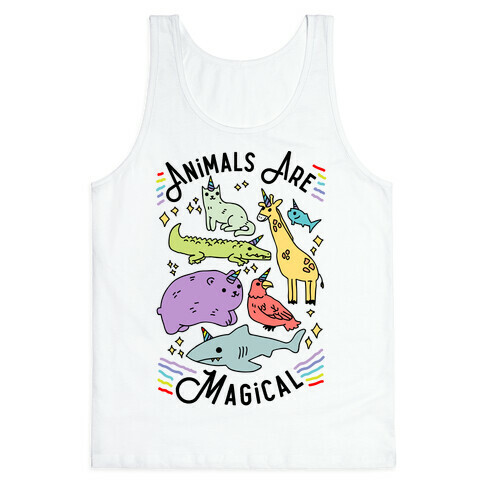 Animals Are Magical Tank Top