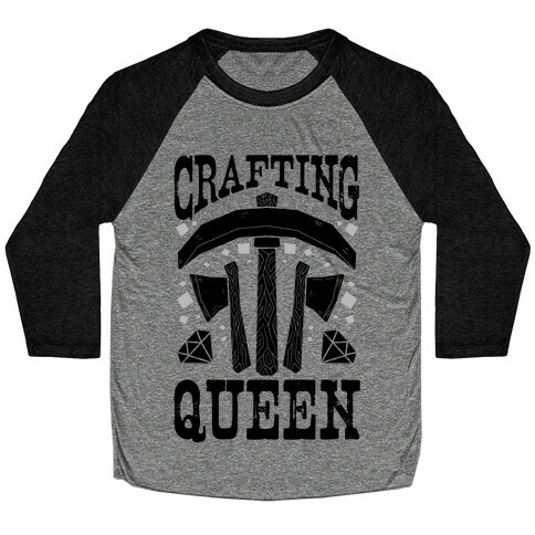 Crafting Queen Baseball Tee