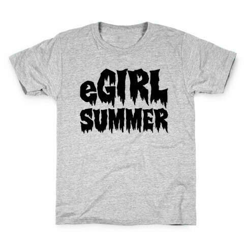 Egirl Summer Parody Kids T-Shirt