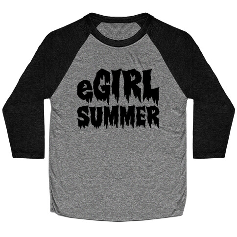 Egirl Summer Parody Baseball Tee