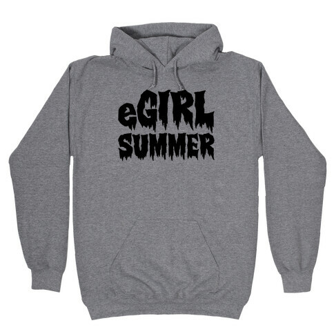 Egirl Summer Parody Hooded Sweatshirt