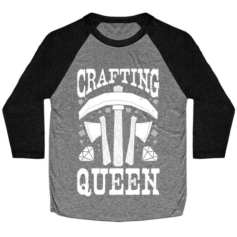 Crafting Queen Baseball Tee