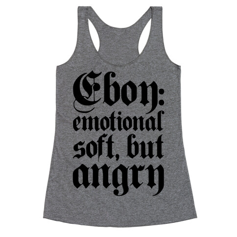 Eboy Definition Racerback Tank Top