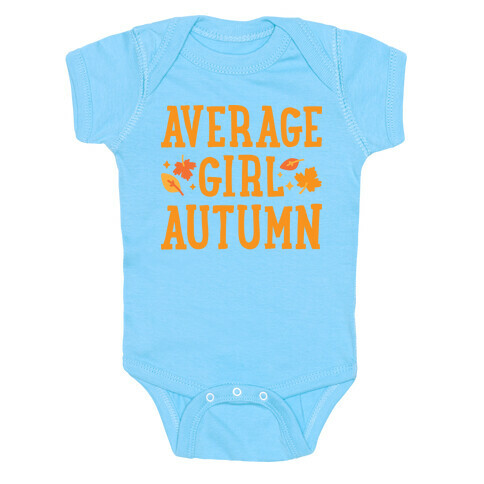 Average Girl Autumn Baby One-Piece