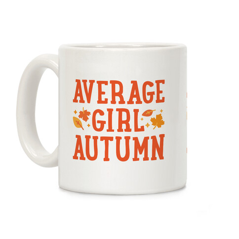 Average Girl Autumn Coffee Mug