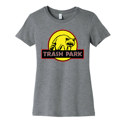 Trash Park Raccoon Parody Womens T-Shirt