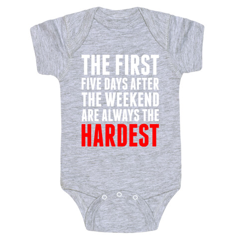 The First Five Days Baby One-Piece