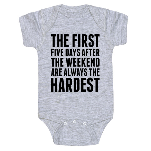 The First Five Days Baby One-Piece