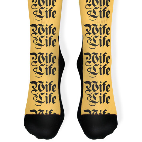 Wife Life Parody Sock