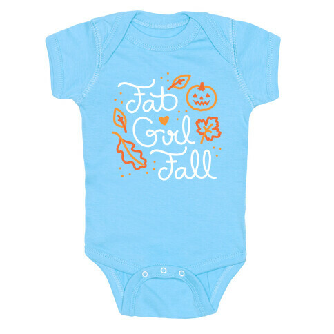 Fat Girl Fall Baby One-Piece