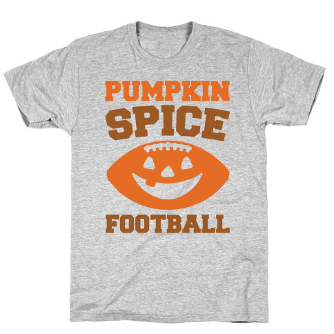Pumpkin Spice Football  T-Shirt