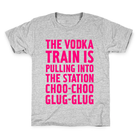 Vodka Train Kids T-Shirt