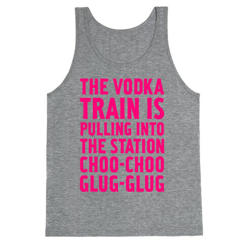 Vodka Train Tank Top