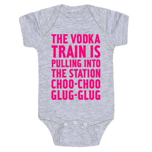 Vodka Train Baby One-Piece