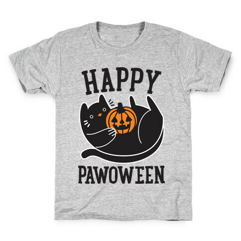 Happy Pawoween Kids T-Shirt