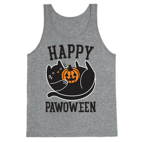 Happy Pawoween Tank Top