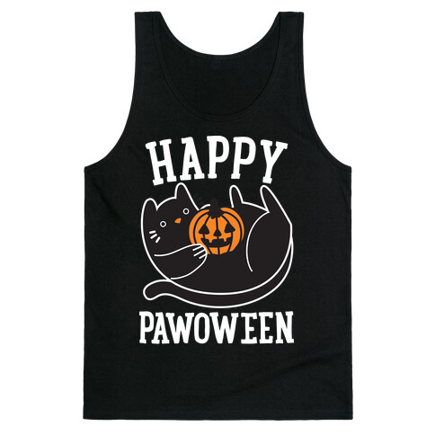 Happy Pawoween Tank Top